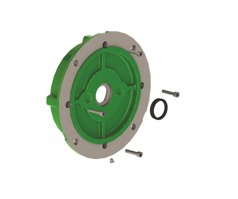FLANGE IEC100 FF-215 V RING W21 FOR 206 BEARING